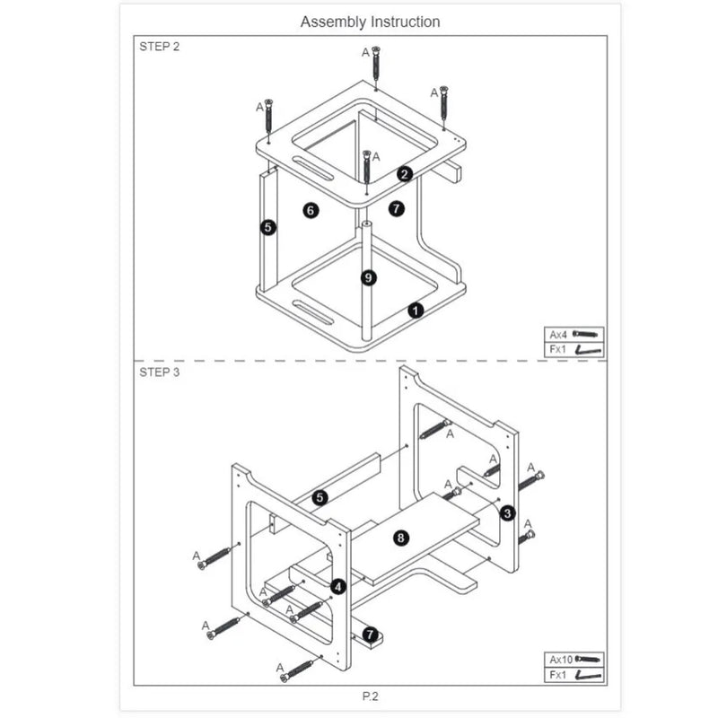 Montessori Multifunctional Learning Tower - 3-in-1 Design