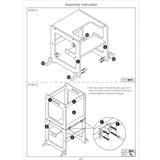 Montessori Multifunctional Learning Tower - 3-in-1 Design